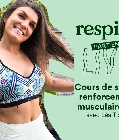 Cours de sport : renforcement musculaire avec Léa (séance 1) - Respire
