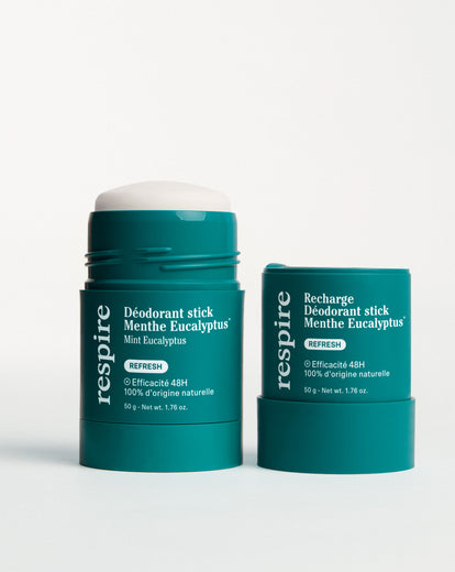 Recharge Déodorant stick Menthe Eucalyptus